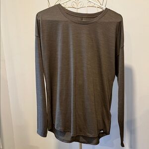 The North FaceLong Sleeve Olive Green Tee